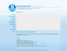 Tablet Screenshot of bernhardt-wasserzaehler.at